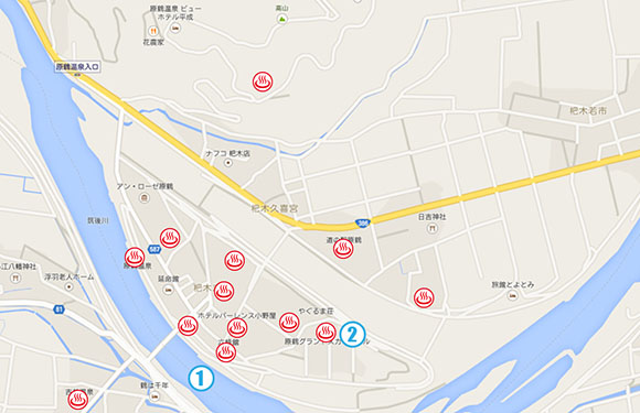 おすすめ九州穴場温泉マップ